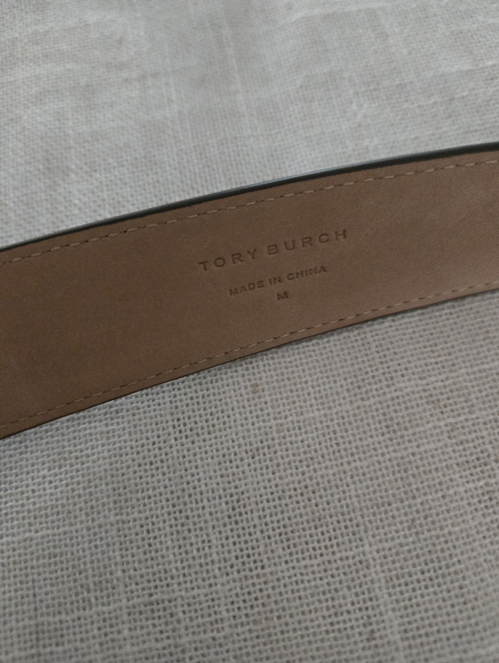 Tory Burch Croc Embossed Belt - Picture 3 of 4